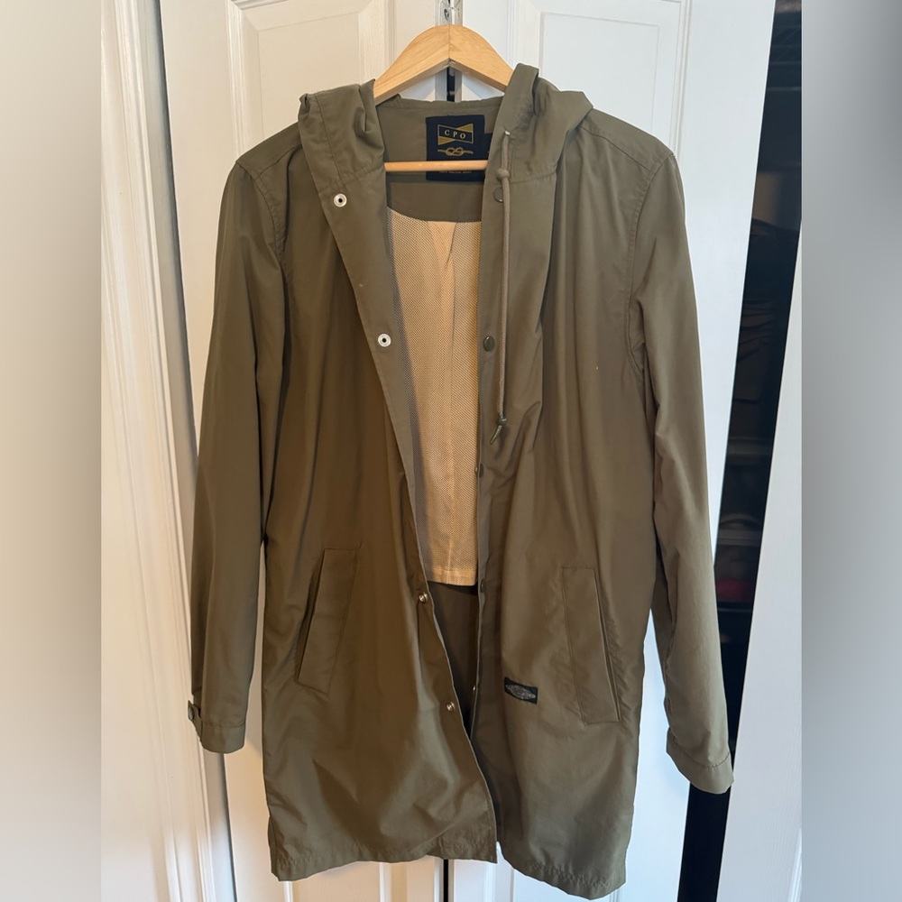 CPO Provisions Olive Raincoat